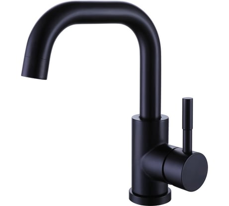 Смеситель для раковины OLIVE'S нерж. сталь с поворотным изливом BALEAR, 13105BLB