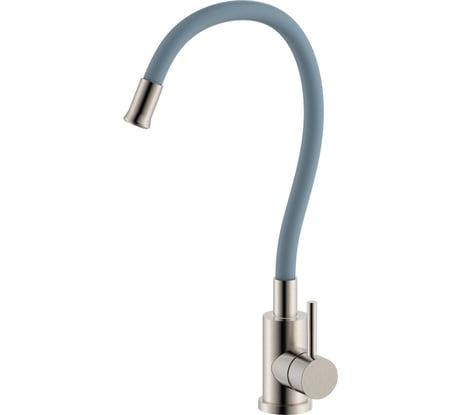 Смеситель для кухни OLIVE'S Balear с гибким изливом, нержавеющая сталь 13435-3BLG