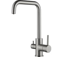 Смеситель для кухни Paulmark LOGAS никель Lo213021-NI