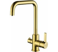 Смеситель для кухни Paulmark LOGAS золото Lo213021-G