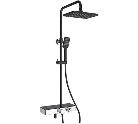 Душевой комплект с термостатическим смесителем WasserKRAFT Thermo латунь A11401