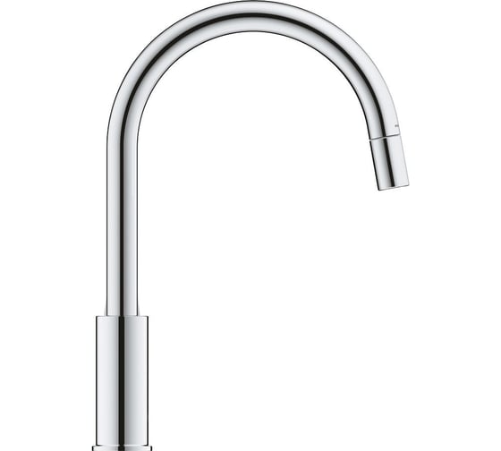 Смеситель для кухонной мойки GROHE BauCurve с вытяжным изливом, хром 30547000