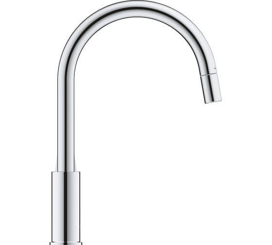Смеситель для кухонной мойки GROHE BauEdge с вытяжным изливом, хром 30536000