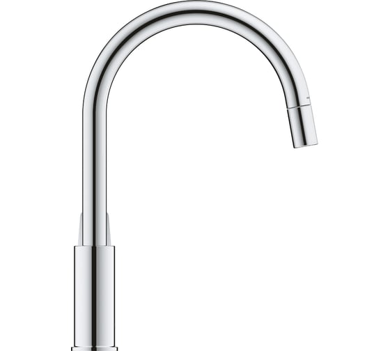 Смеситель для кухонной мойки GROHE BauLoop с вытяжным изливом, хром 30543000