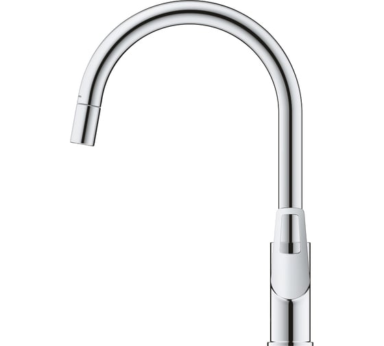 Смеситель для кухонной мойки GROHE BauLoop с вытяжным изливом, хром 30543000