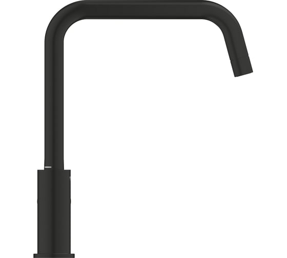 Смеситель для кухонной мойки GROHE Start с высоким поворотным изливом, матовый черный 304702430