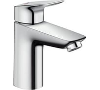 Однорычажный смеситель для раковины Hansgrohe Logis 100 с донным клапаном 71102000 00020242