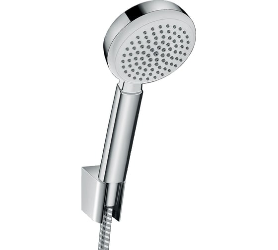 Душевой набор Hansgrohe Crometta 1jet с держателем и шлангом 160 см 26665400 00053477
