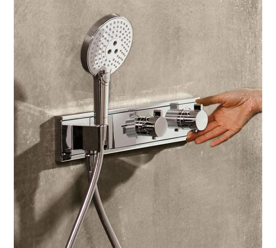 Термостат для скрытого монтажа Hansgrohe RainSelect для 2 потребителей 15355000 00046047