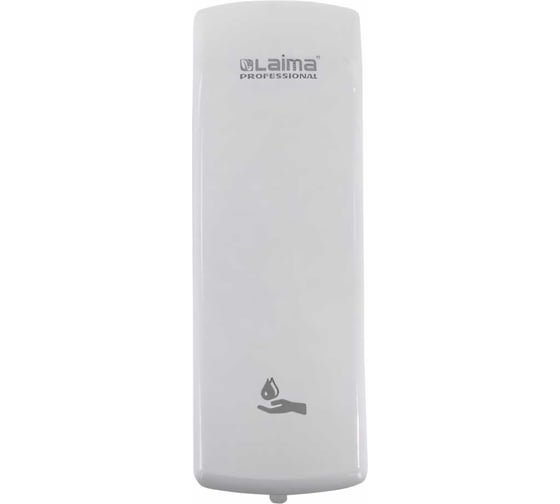 Диспенсер для жидкого мыла ЛАЙМА ORIGINAL наливной, 0.8 л, белый, ABS-пластик 605774