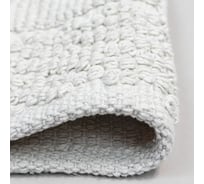 Коврик для ванной Bath Plus Bubble хлопок, 50х80 см, белый 5596-1