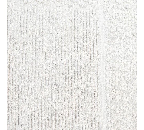 Коврик для ванной Bath Plus Bubble хлопок, 50х80 см, белый 5596-1
