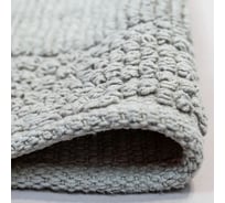 Коврик для ванной Bath Plus Bubble хлопок, 50х80 см, темно-серый 5596-6