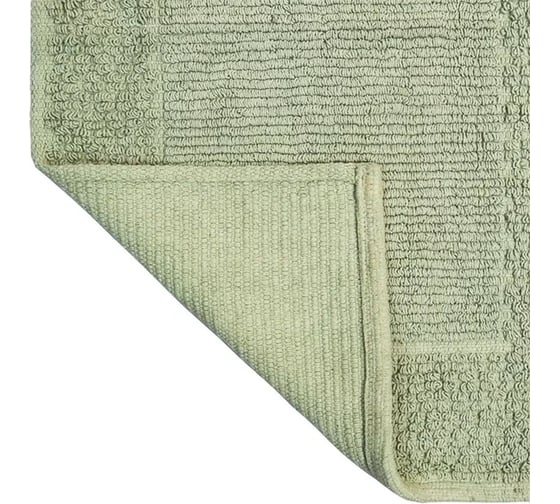Коврик для ванной Bath Plus Bubble хлопок, 50х80 см, зеленый 5596-4