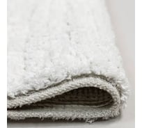 Коврик для ванной Bath Plus Crescent хлопок, 50х80 см, белый 5075-1