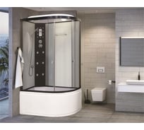 Душевая кабина NIAGARA NG-1910-01L 1200x800x2200 мм, высокий поддон 46 см, стекло тонированное 4 места 19100134L