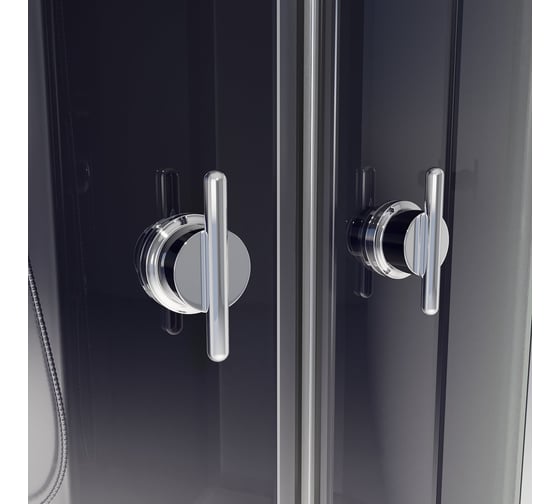 Душевая кабина NIAGARA Eco 900x900x2000 мм, 3 места E90/13/TN/BK