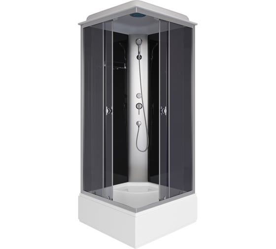 Душевая кабина NIAGARA Eco 900x900x2150 мм, 4 места E90/26Q/TN