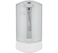 Душевая кабина NIAGARA NG-14 800x800x2150 мм, высокий поддон 40 см, стекло матовое 7307