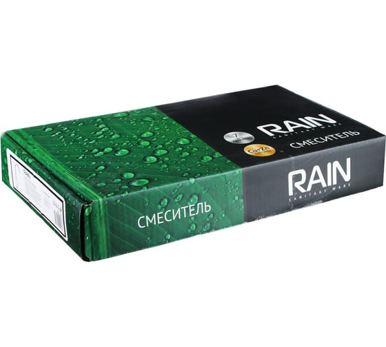 Смеситель для кухни RAIN Алмаз высокий, картридж 35 мм., гайка, латунь 561-251