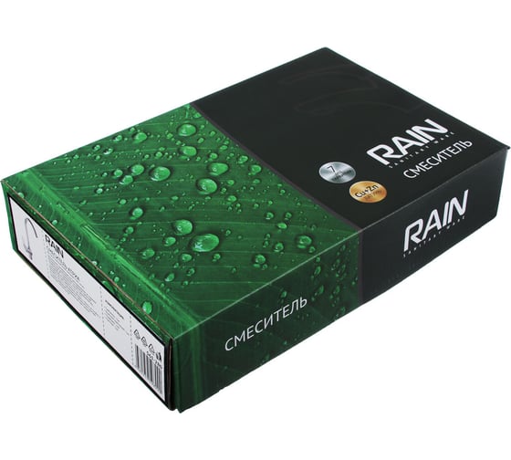 Смеситель для кухни RAIN Атриа высокий излив, картридж 35 мм., латунь 561-280