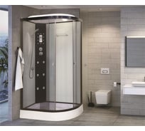 Душевая кабина NIAGARA NG-1903-01L 1200x800x2200 мм, низкий поддон 16 см, стекло тонированное 19030134L