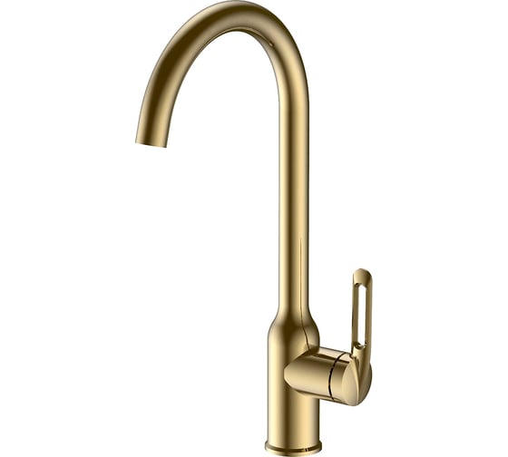 Смеситель для кухни HAIBA матовое золото HB70825-5 1