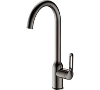 Смеситель для кухни HAIBA оружейная сталь HB70825-3