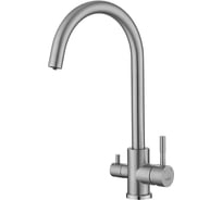 Смеситель для кухни с подключением фильтра воды HAIBA хром HB76819