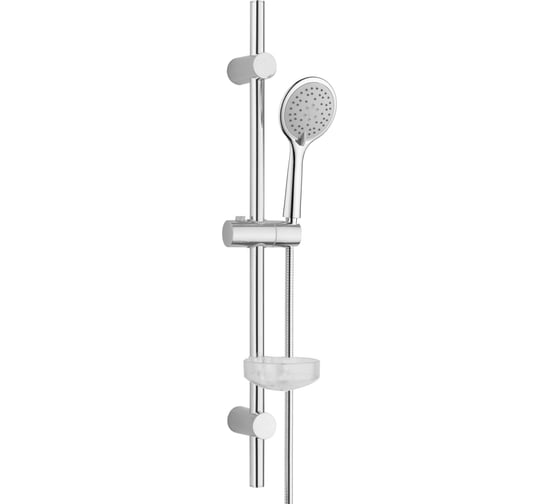 Душевой гарнитур ORANGE O-Shower штанга 700 мм, лейка 3 режима, шланг 1.5 м, хром OS705cr