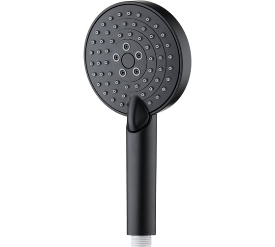 Душевой гарнитур ORANGE O-Shower штанга 700 мм, лейка 3 режима, шланг 1.5 м, черный OS802b