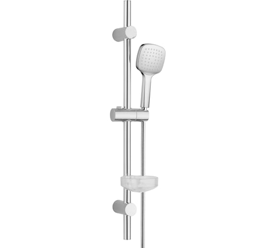 Душевой гарнитур ORANGE O-Shower штанга 900 мм, лейка 1 режим, шланг 1.5 м, хром OS904cr