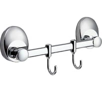 Планка с крючками для полотенец HAIBA хром HB1615-2