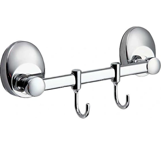 Планка с крючками для полотенец HAIBA хром HB1615-2 1