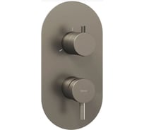Смеситель скрытого монтажа RAVAK ES 068.20GB.O3 графит (3 вывода) + нужен RB07F.50 (X070235) X070320