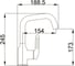 Смеситель для раковины HAIBA матовое золото HB10825-5 3