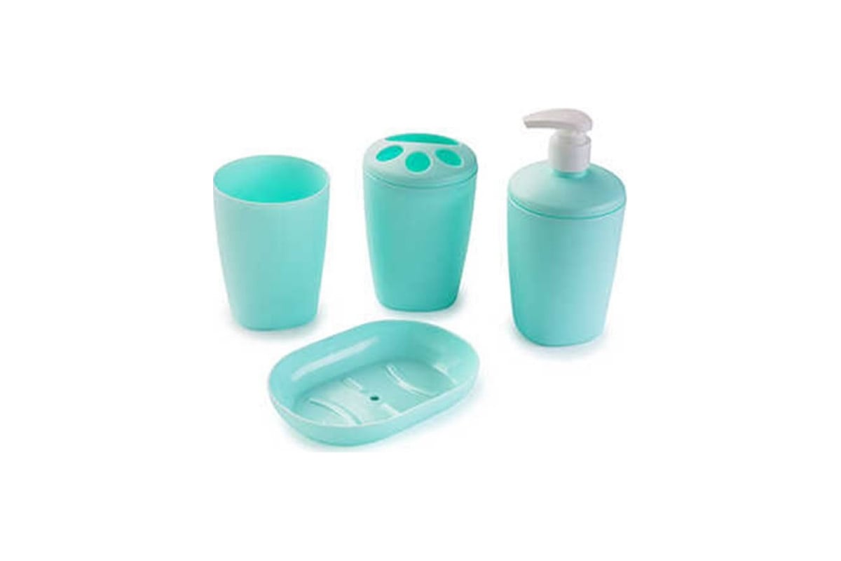 Набор аксессуаров для ванной комнаты Berossi Aqua мята АС 22157000 ...