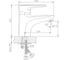 Смеситель для раковины HAIBA HB1068 3