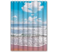 Штора для ванной HAIBA море HB74061