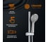 Душевая система с однорычажным смесителем для душа ORANGE Splito хром M36-913cr 7