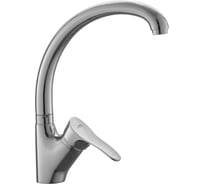 Смеситель для кухни FASHUN H=287 мм хром латунь картридж D=35 мм, излив H=238 мм, гибкая подводка: 450 мм в комплекте крепёж: гайка A4028