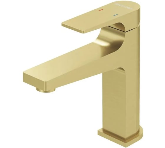Смеситель для раковины Grossman Classic золото сатиновый 510.K35.04.320 1