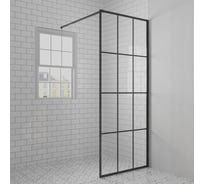 Душевая перегородка Paini WalkIN 80x195, рисунок решетка PAINI-WalkIN80G