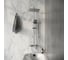 Душевая стойка Grossman Style с верхним душем, ручной лейкой и смесителем, хром глянцевый 500.K35.05.100 7