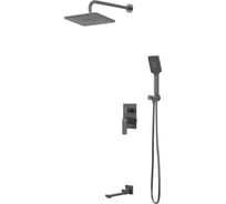 Душевая система скрытого монтажа Grossman Classic графит сатиновый 501.K35.04.420