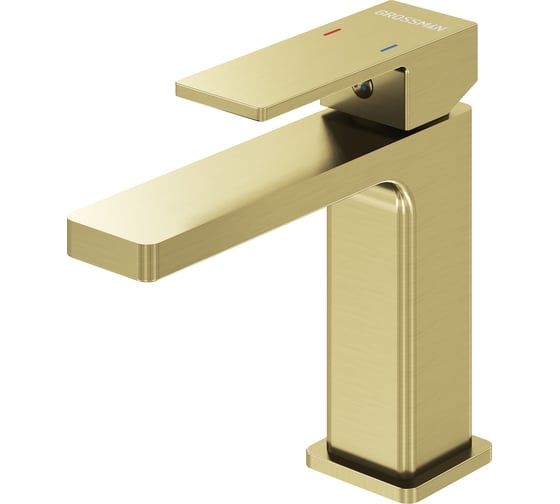 Смеситель для раковины Grossman Style золото сатиновый 510.K35.05.320