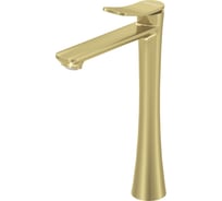 Смеситель для раковины высокий Grossman Advans золото сатиновый 520.K35.09.320