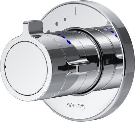 Встроенный смеситель AM.PM X-Joy с ТМС на 1 потребителя, хром F85A65600
