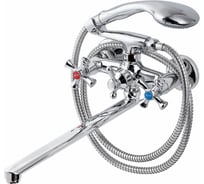 Смеситель для ванны с душем FAUZT тип См-ВУДРНШлА FZs-421-07