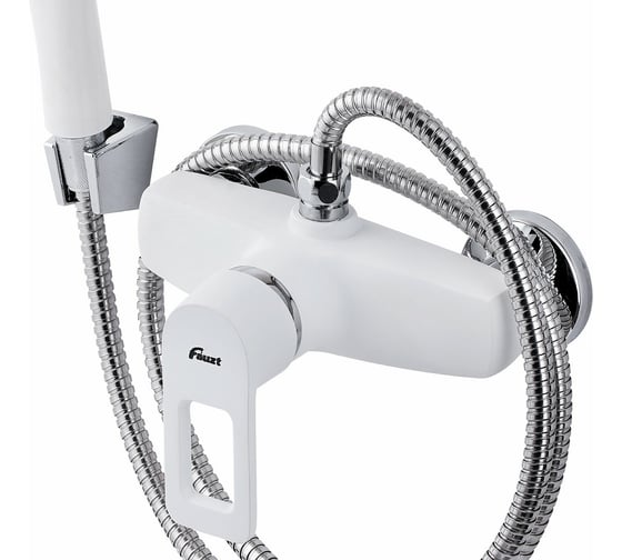 Смеситель для душа FAUZT тип См-ДшОНРШл, белый FZs-W17